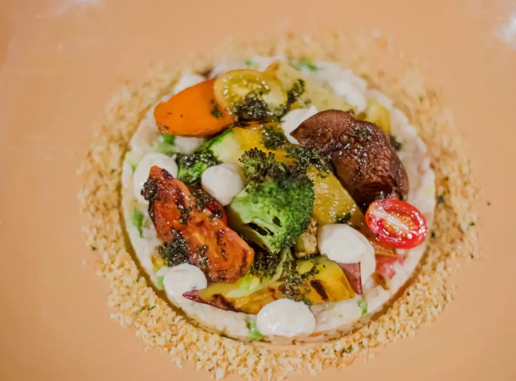Risoto com o sabor da brasa