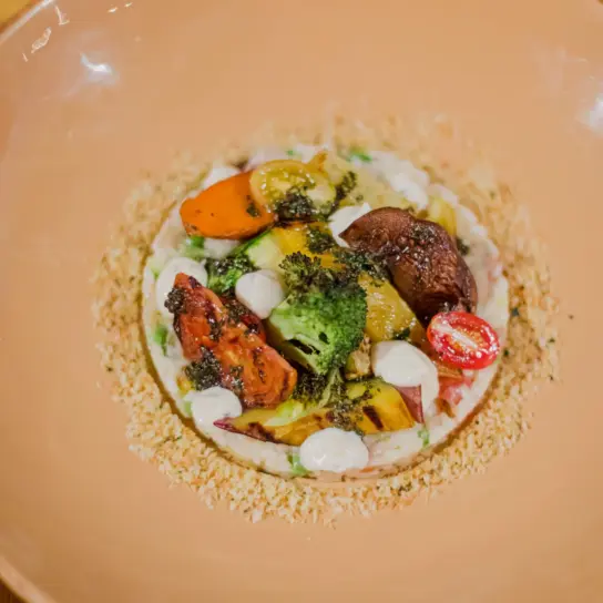 Risoto com o sabor da brasa