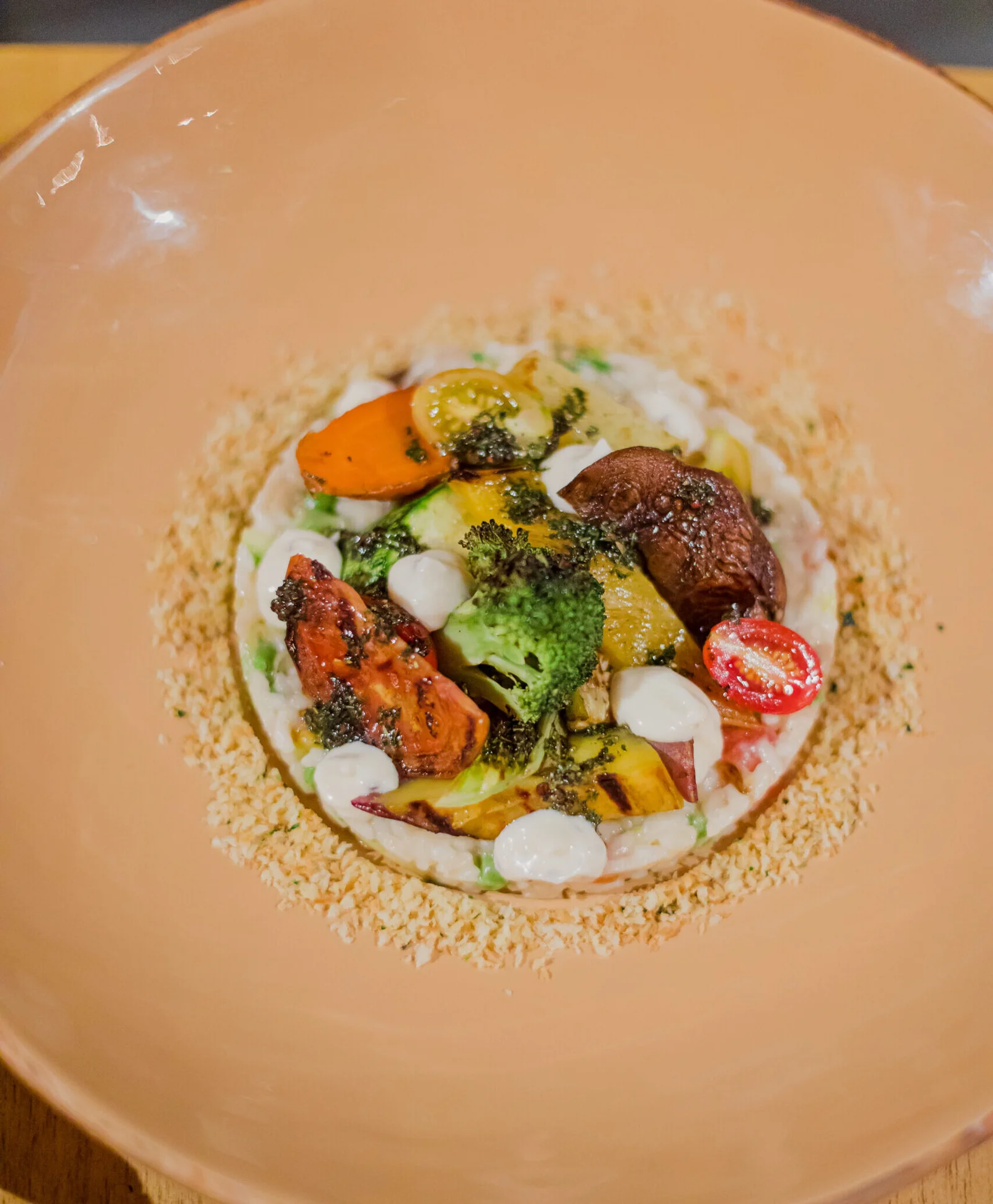 Risoto com o sabor da brasa