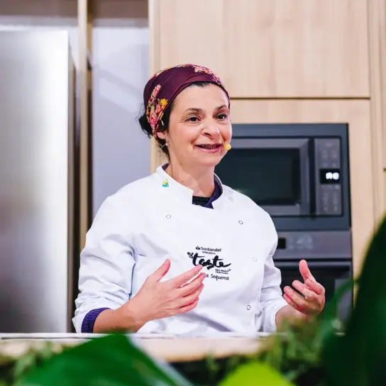 Lucia Sequerra, chef e coordenadora do Papo de Cozinha by Electrolux