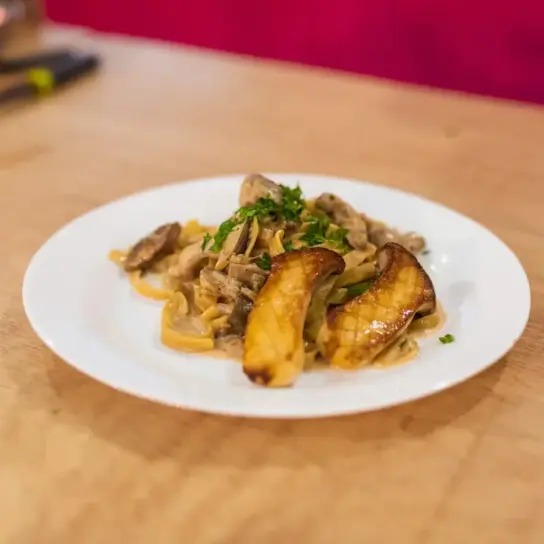 Tagliatelle com Cogumelos