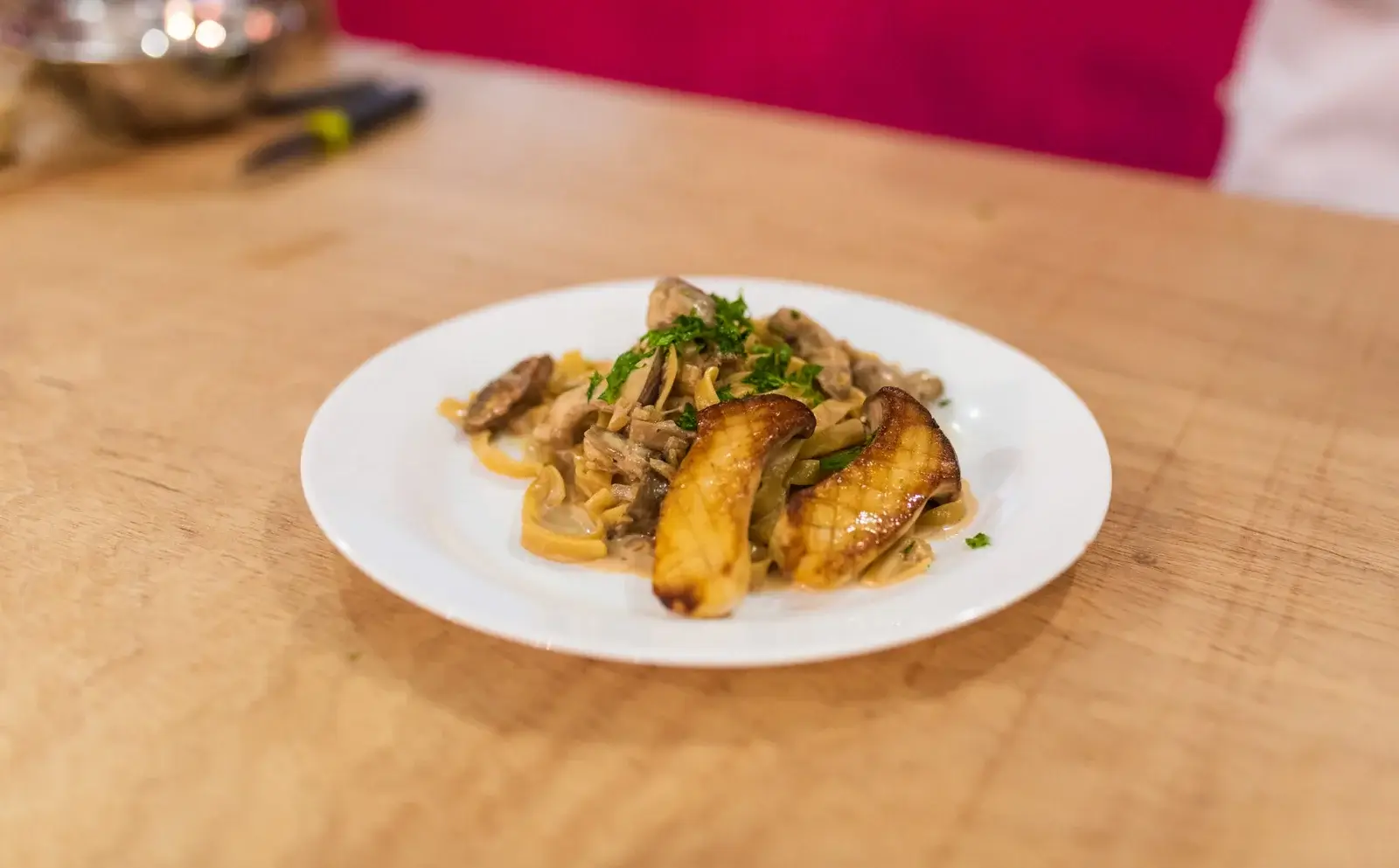 Tagliatelle com Cogumelos