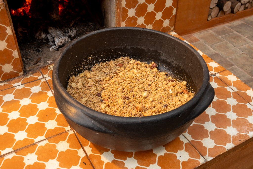 FAROFA COM CASTANHAS